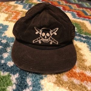 Four star corduroy cap